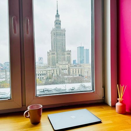 Ferienwohnung -- View City Center Pink -- Warschau Exterior foto